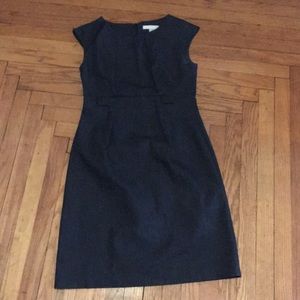 Grey form fitting dress